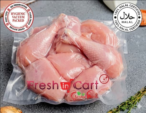 Country/Desi Chicken Skinless ( Min 1kg)- நாட்டு கோழி தோல் இல்லா (Min 1kg)